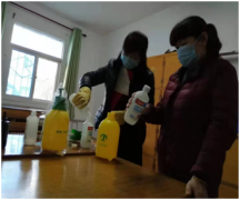 学生公寓加强春季传染病预防进行中