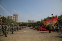 西安建筑工程技师学院2018级新生军训汇报表演暨表彰大会圆满结束