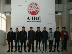 我院招就指导中心指导老师对上海大众联合车身配件发展有限公司实地考察并送学生实习就业