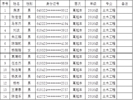 公  示