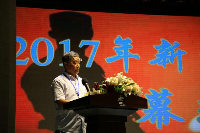 2017新生军训团开营仪式在我院学生活动中心成功举办(图4)