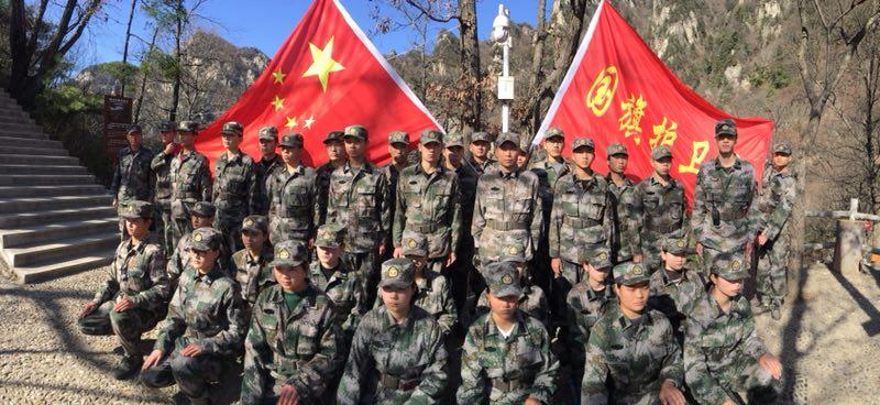 我校国旗护卫队开展野外拉练活动(图6)