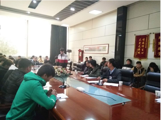 我院为陕西筑华机电安装工程有限公司组织专场招聘会(图1)