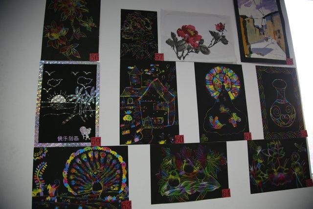 我院第十届技能大赛绘画手工作品展圆满结束(图16)