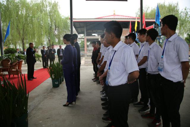 技能中国2018——第45届世界技能大赛砌筑、瓷砖贴面项目省际交流赛在西安建筑工程技师学院拉开帷幕(图11)