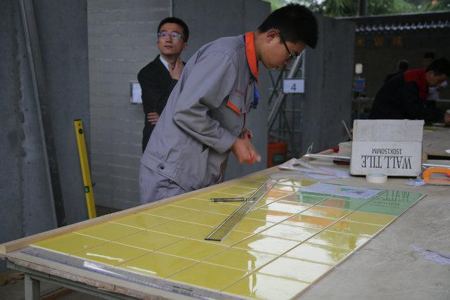 第45届世界技能大赛砌筑、瓷砖贴面项目省际交流活动在西安建筑工程技师学院圆满结束(图11)