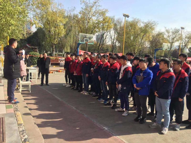 西安建筑工程技师学院第十一届技能大赛工程测量项目成功举行(图2)