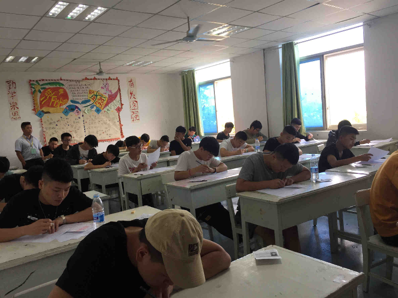 我院成功举办2019年度职业技能鉴定考试(图2)